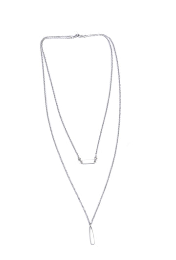 Grace Silver Layered Chain